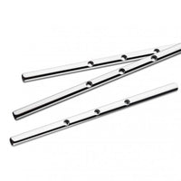 14g Internally Threaded barbell / Triple 16g center holes