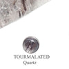 Internally Threaded 4mm Tourmalated Quartz (0.9mm)