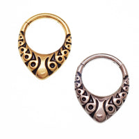 Implant Grade Titanium Tribal Clicker- 16g 8mm