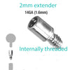 Titanium Extender internally Threaded