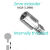 Titanium Extender internally Threaded