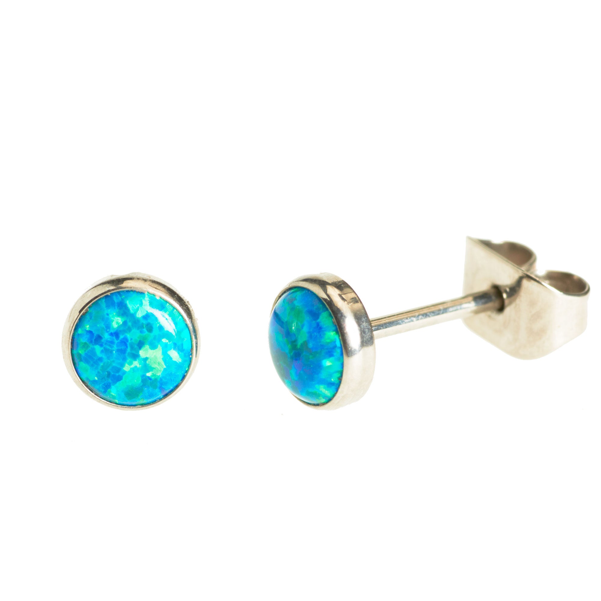 Titanium on sale opal earrings