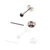 Titanium Threadless Butterfly Earring posts 20g pair