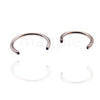 Threadless Push Fit Circular Horseshoe 16g